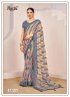 Vanilla 12 By Ruchi Chiffon Saree With Swarovski On Border Wholesale Price In Surat